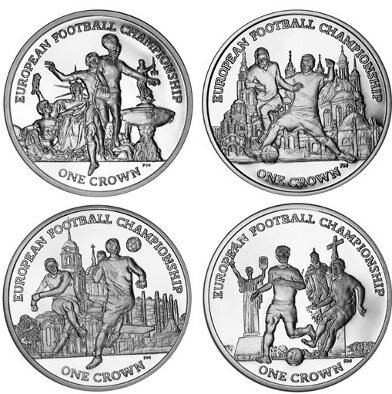 Серия монет «Евро-2012» острова Мэн