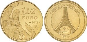Монета «Пари Сен-Жермен». Cерия «Великие спортивные клубы»